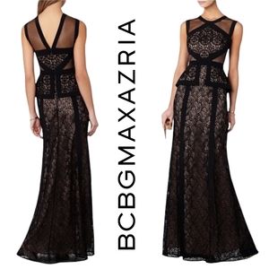 𝗕𝗖𝗕𝗚𝗠𝗔𝗫𝗔𝗭𝗥𝗜𝗔 Viviana Peplum Gown